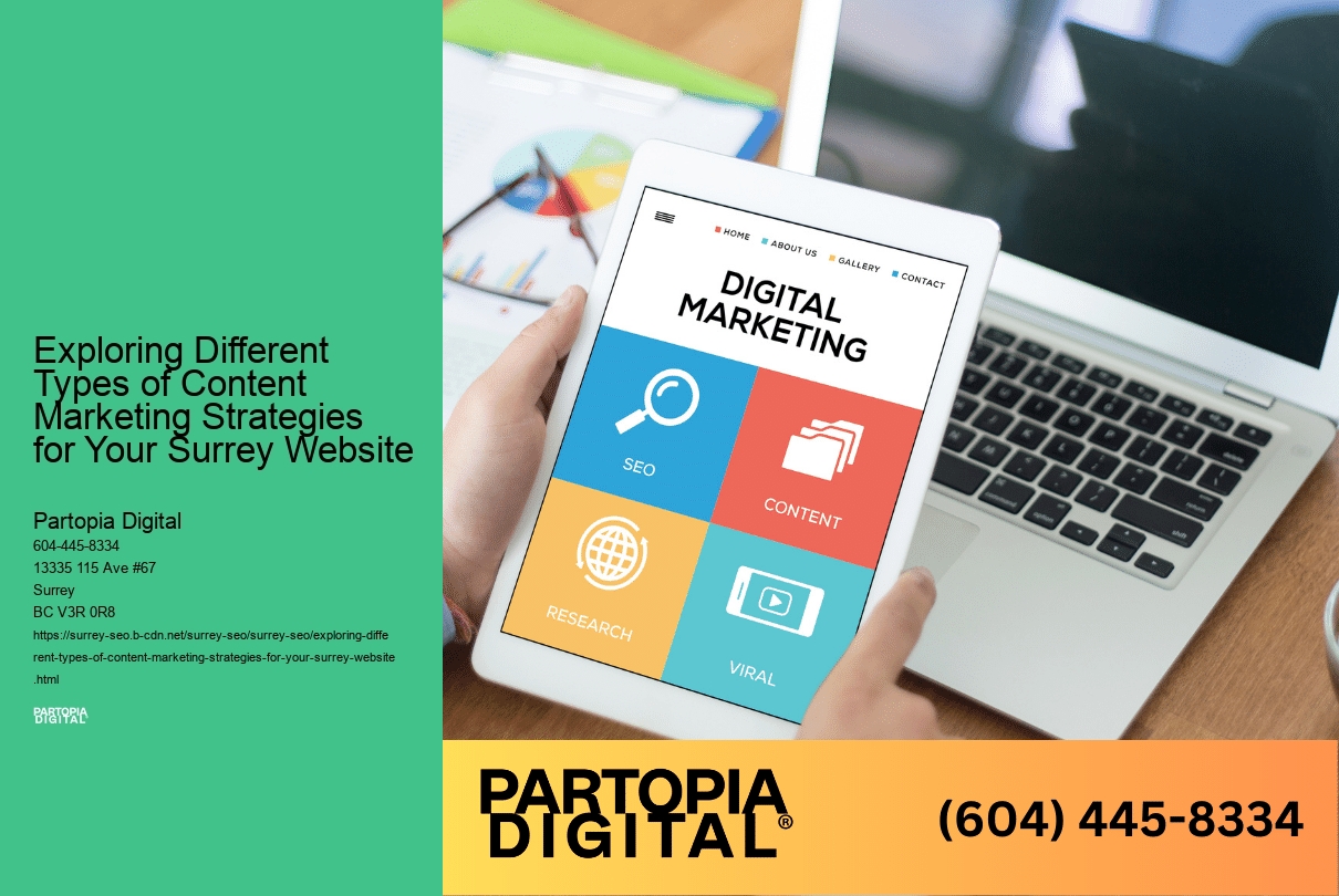 Exploring Different Types of Content Marketing Strategies for Your Surrey Website 